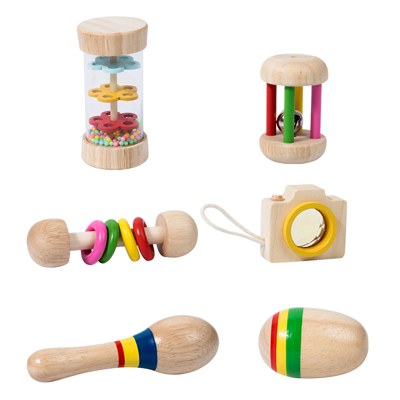 Baby Rattle Toy Set - Early Educational Baby Rattle Games Sets,