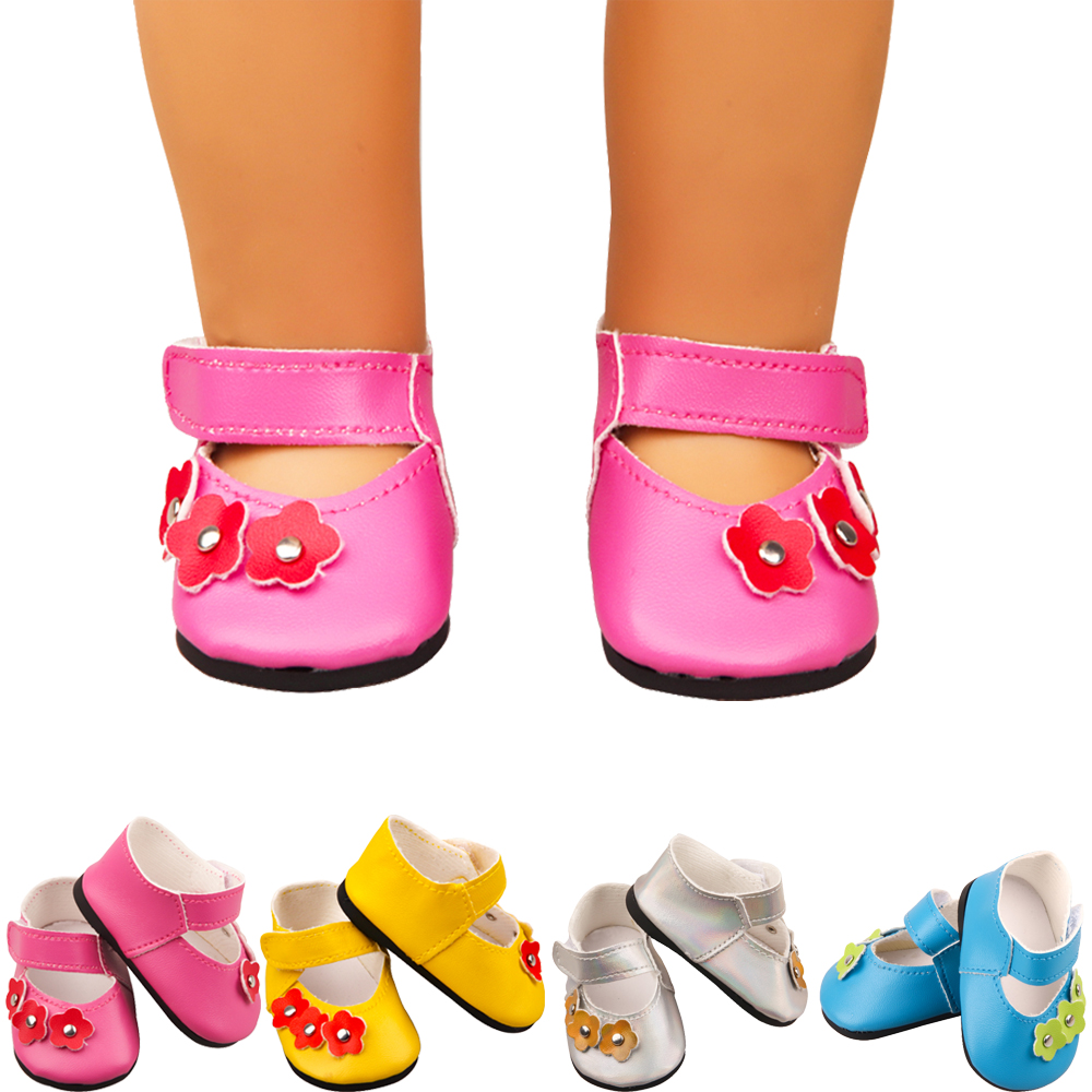 Baby Products Shop - 7cm Flower Doll Shoes Mini Sapatos