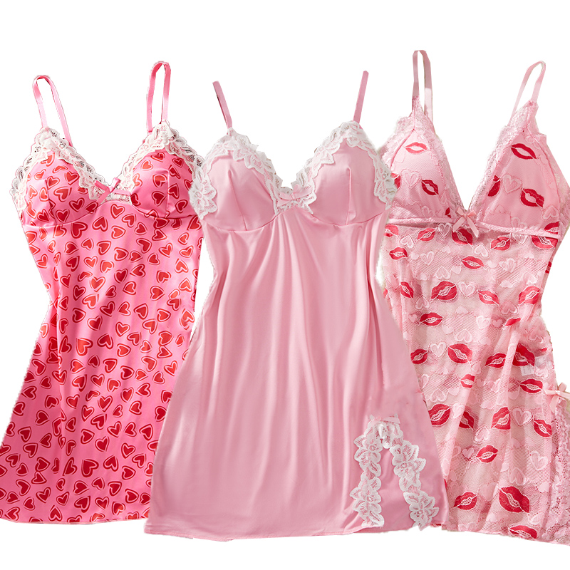 Baby Products Shop - Conjunto de Camisola Sexy Feminina com