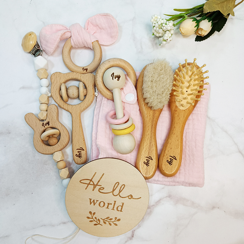 Baby Rattle Toy Set - Conjunto de brinquedo de banho para