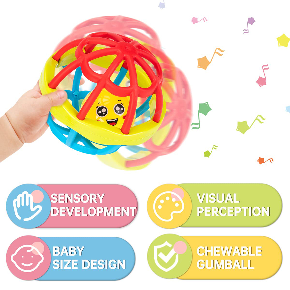 Chocalhos para bebês de 0 a 12 - Baby Rattle Toy Set avaliação e preço