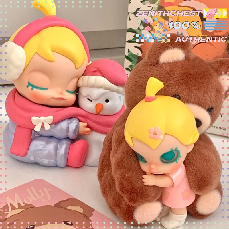 Autêntico pop mart bebê molly  - Baby Products Decoration avaliação e preço