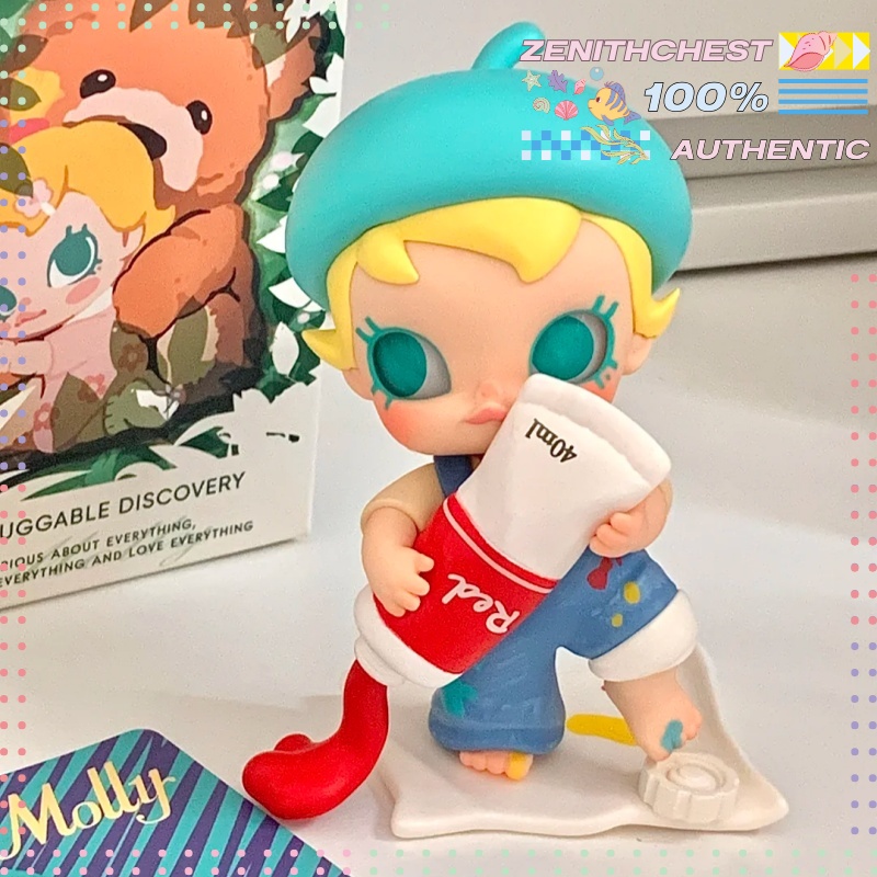 Autêntico pop mart bebê molly  - Baby Products Decoration avaliação e preço