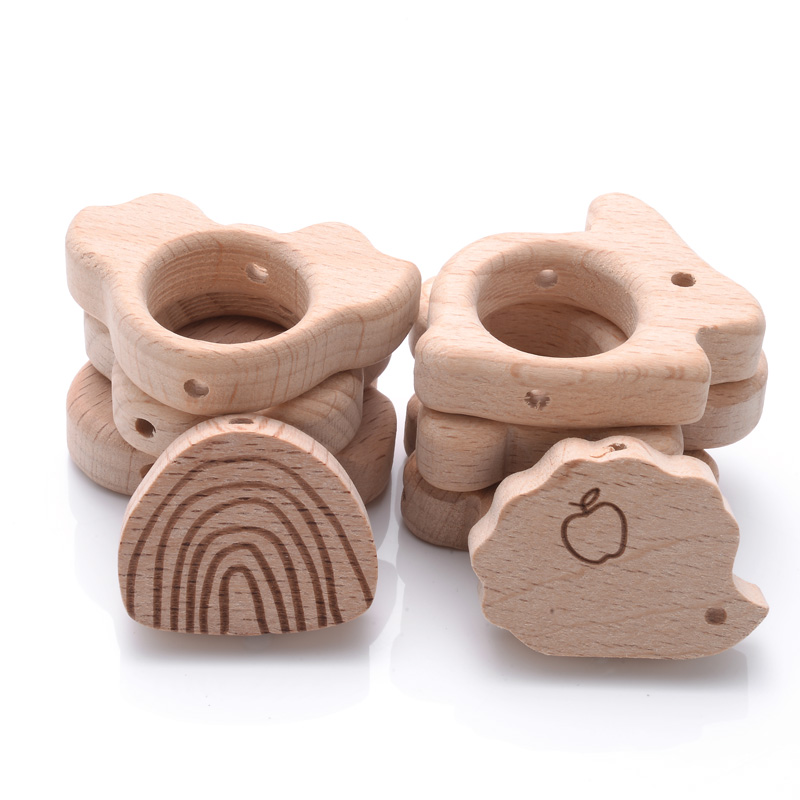 10 pçs contas de madeira de fa - Baby Products Natural avaliação e preço