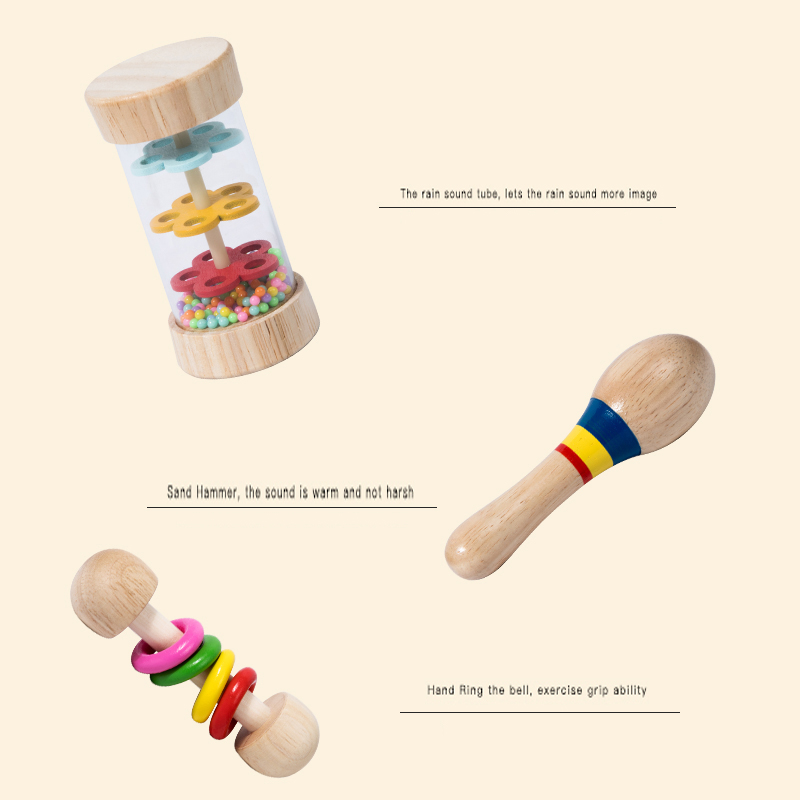 Early Educational Baby Rattle  - Baby Rattle Toy Set avaliação e preço