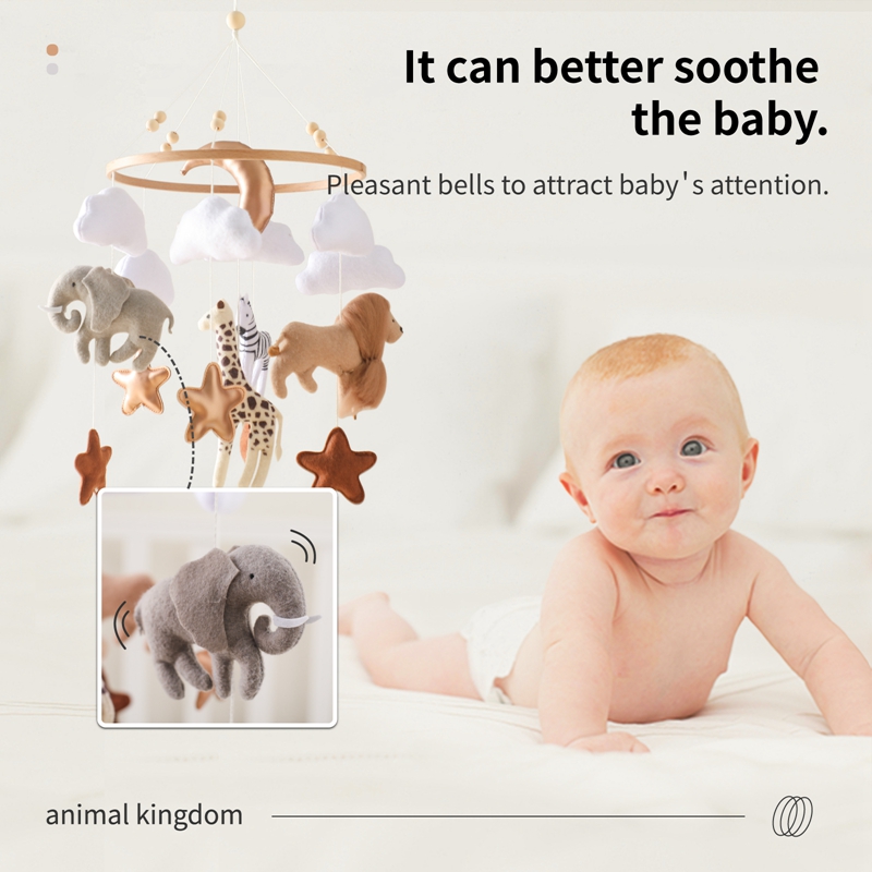 Móbile de Berço de Madeira com - Baby Rattle Toy Set avaliação e preço
