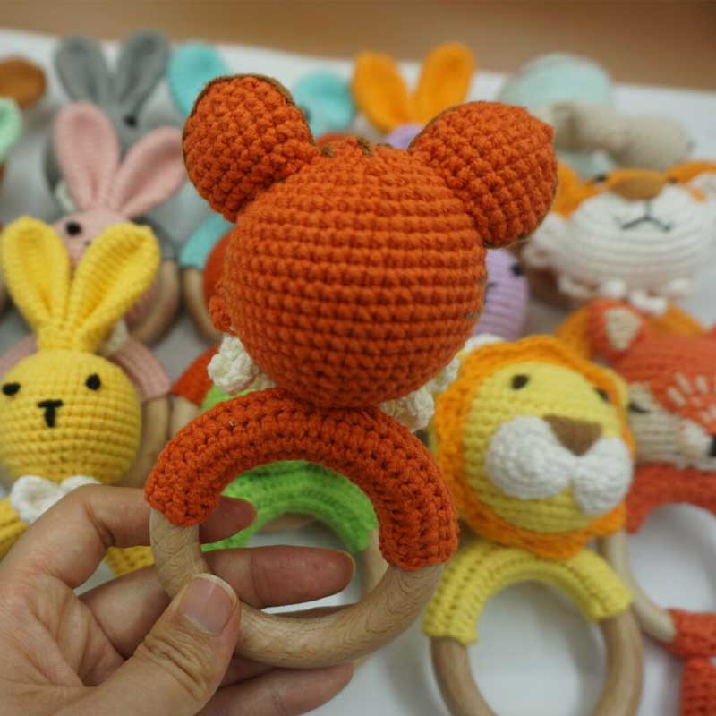 1pc coelho tigre leão crochê c - Baby Products Photos avaliação e preço